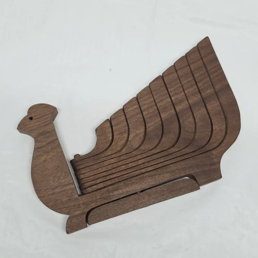 Vintage scandinavian wooden